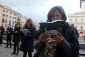 Sentinelle in piedi de ferrari